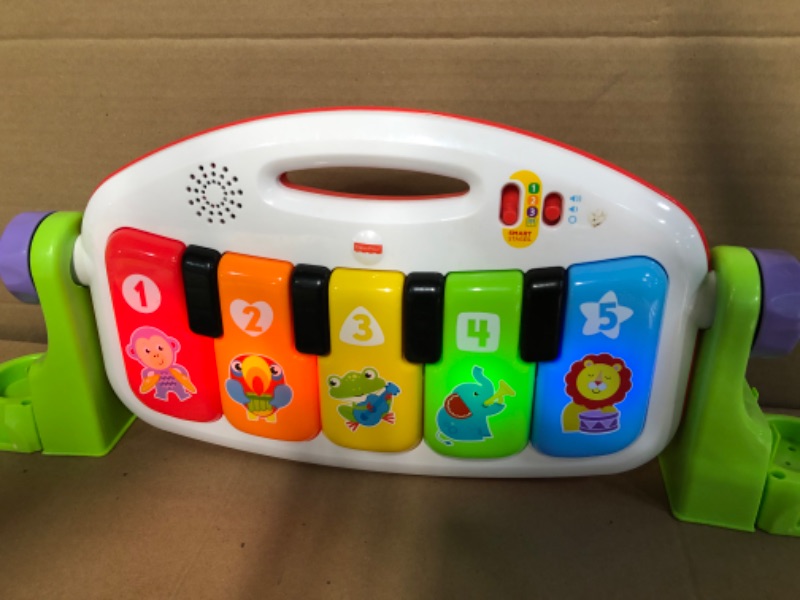 Photo 2 of *USED* Fisher-Price Deluxe Kick & Play Piano Gym