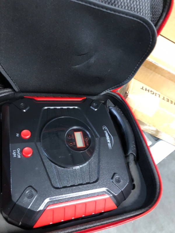 Photo 1 of *PARTS ONLY*
CYABER PORTABLE JUMP STARTER 12V