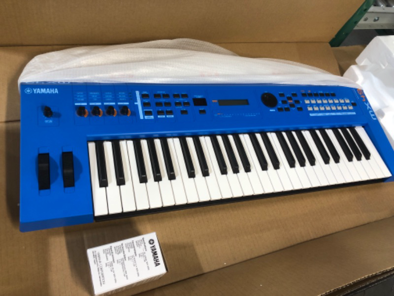 Photo 2 of Yamaha MX49 Music Production Synthesizer, Blue 49-Key MX