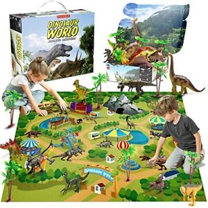 Photo 1 of Dinosaur Toys for Kids Toys - 9 Realistic Dinosaurs Figures with Activity Pla...
