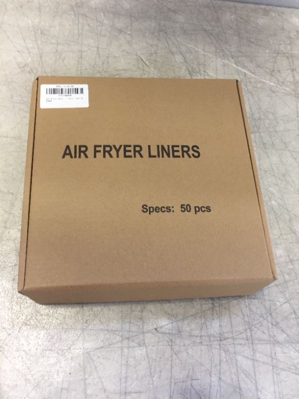 Photo 1 of 200 Pcs Air fryer Disposable Paper Liner with Free Oil Spray Bottle & Magnetic Cheat Sheet Set of 6, Food Grade Parchment Paper for Air Fryer, Baking Microwave (6.3" Round 100 Pcs + Square 100 Pcs)
