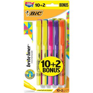 Photo 1 of Bic HighlightersChisel Tip10ct - Multicolor Ink---3 PACK