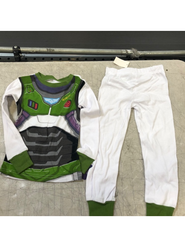 Photo 2 of Boys' Toy Story Buzz and Zurg 4pc Snug Fit Long Sleeve Pajama Set - White  Size 4