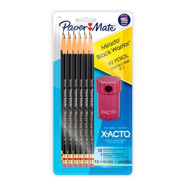 Photo 1 of 3 pks- Paper Mate Mirado 12pk #2 Woodcase Pencils Pre-Sharpened with X-ACTO Sharpener

