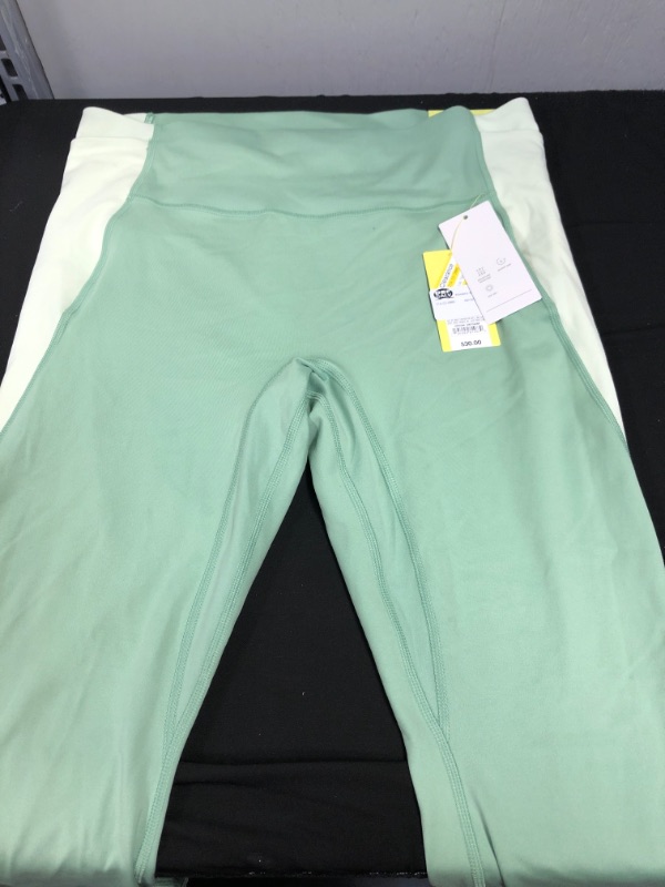 Photo 1 of ALL IN MOTION LEGGINGS GREEN SZ L