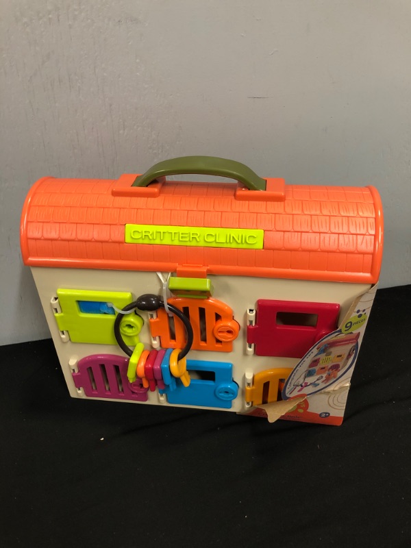 Photo 2 of B. Toys Toy Vet Kit for Kids Critter Clinic
