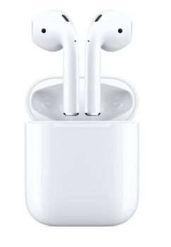 Photo 1 of Apple AirPods True Wireless Bluetooth Headphones (2nd Generation) with Charging Case

