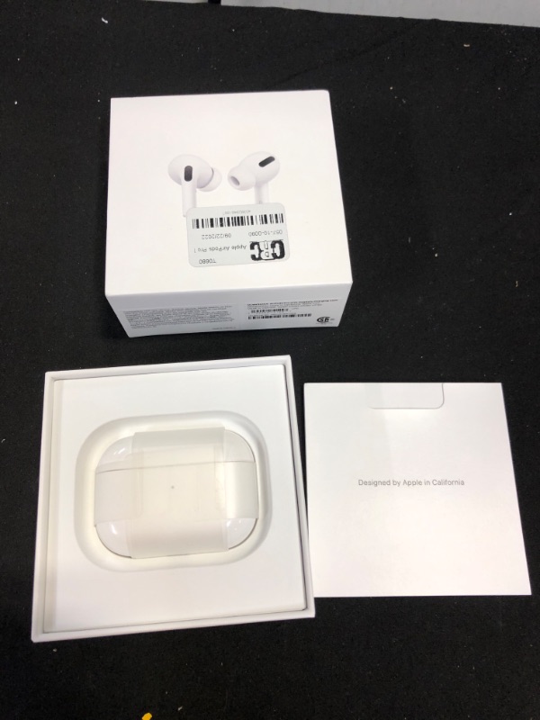 Photo 2 of Apple AirPods Pro True Wireless Bluetooth Headphones with MagSafe

