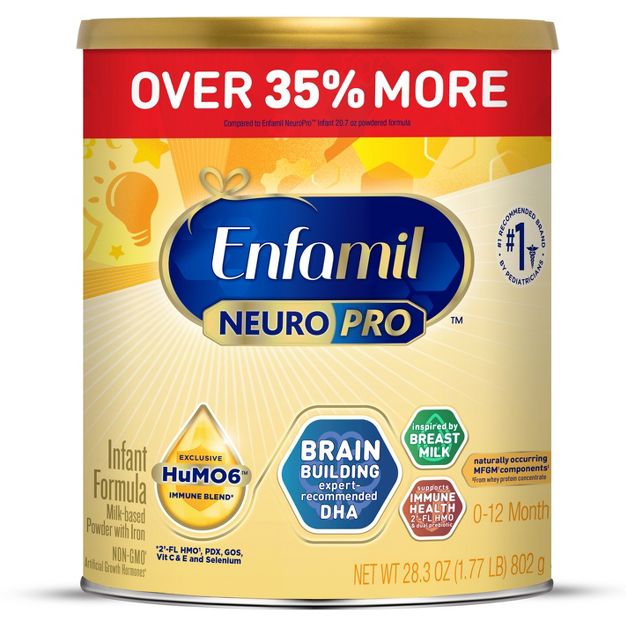 Photo 1 of Enfamil NeuroPro Non-GMO Powder Infant Formula
01/2024
