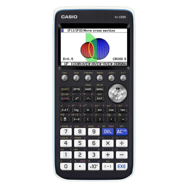 Photo 1 of Casio High-Resolution 3D Color Graphing Calculator - Black (FX-CG50)

