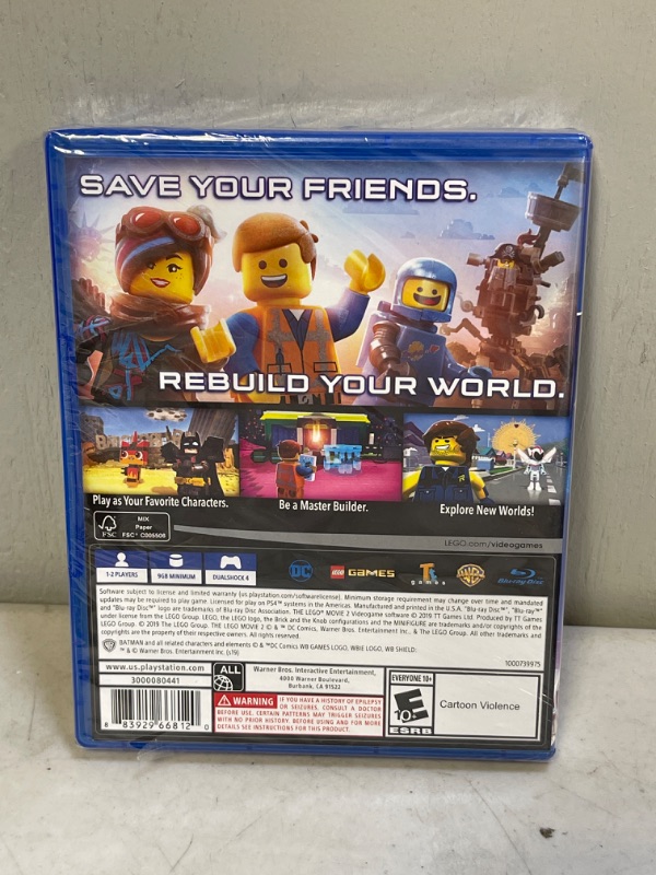 Photo 3 of Warner Brothers 1000739975 the LEGO Movie 2 Playstation 4 Videogame
