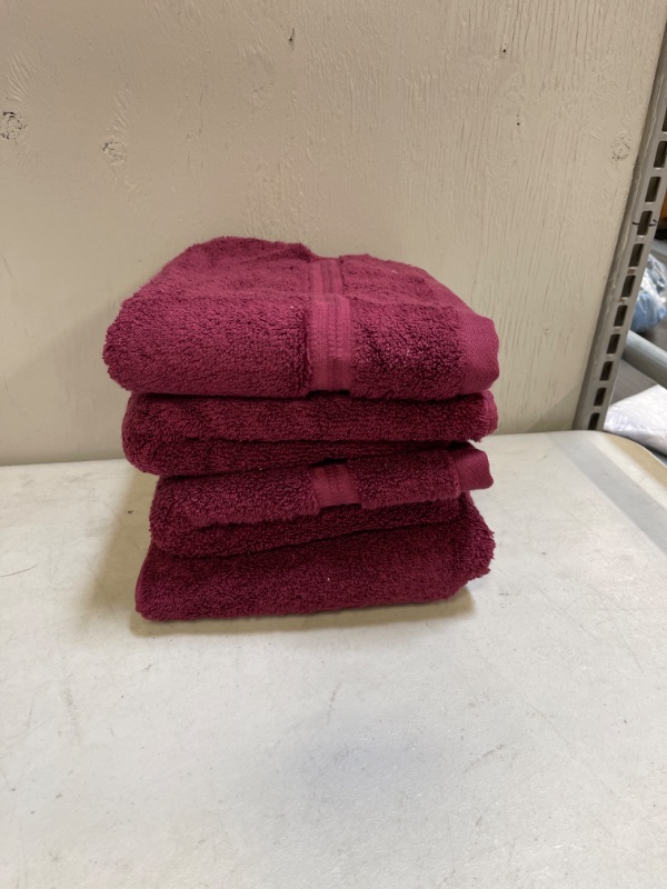 Photo 2 of 4CT Antimicrobial - Total Fresh
Size: Hand Towel
Color: maroon
