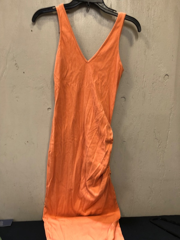 Photo 1 of  Maxi Dress- Orange  Size XS