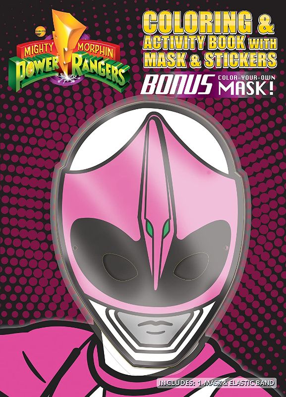 Photo 1 of 2 PACKS Bendon Coloring and Activity Book with Mask (Pink Mask), Power Rangers
