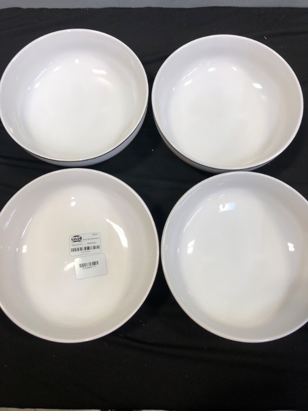 Photo 2 of 40oz 4pk Stoneware Dinner Bowls Gold - Threshold™