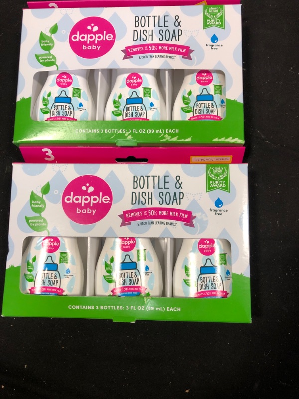 Photo 2 of 
Dapple Baby Bottle & Dish Soap Travel - 9 fl oz (2)