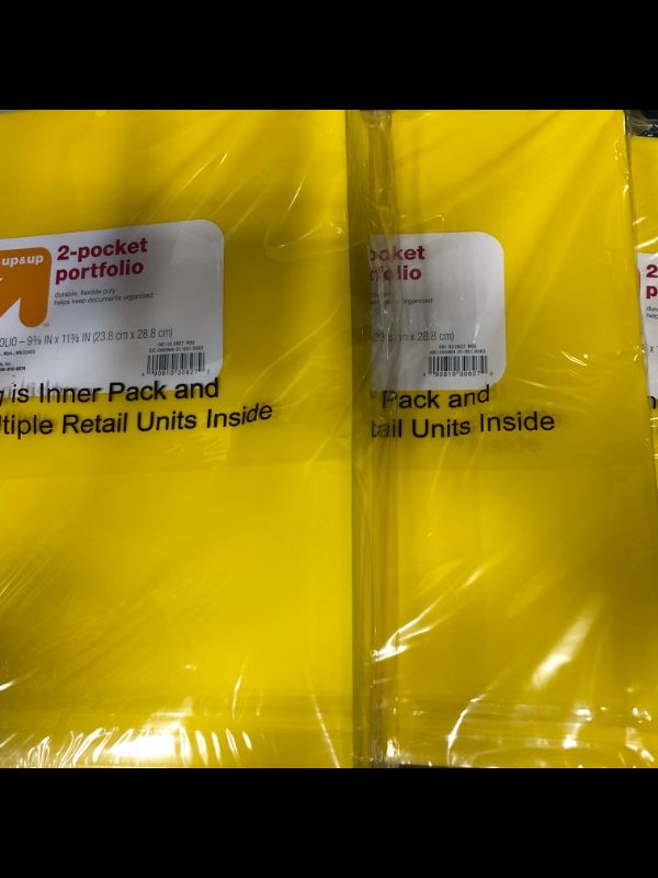 Photo 1 of 2 Pocket Plastic Folder - up & up™ (69)