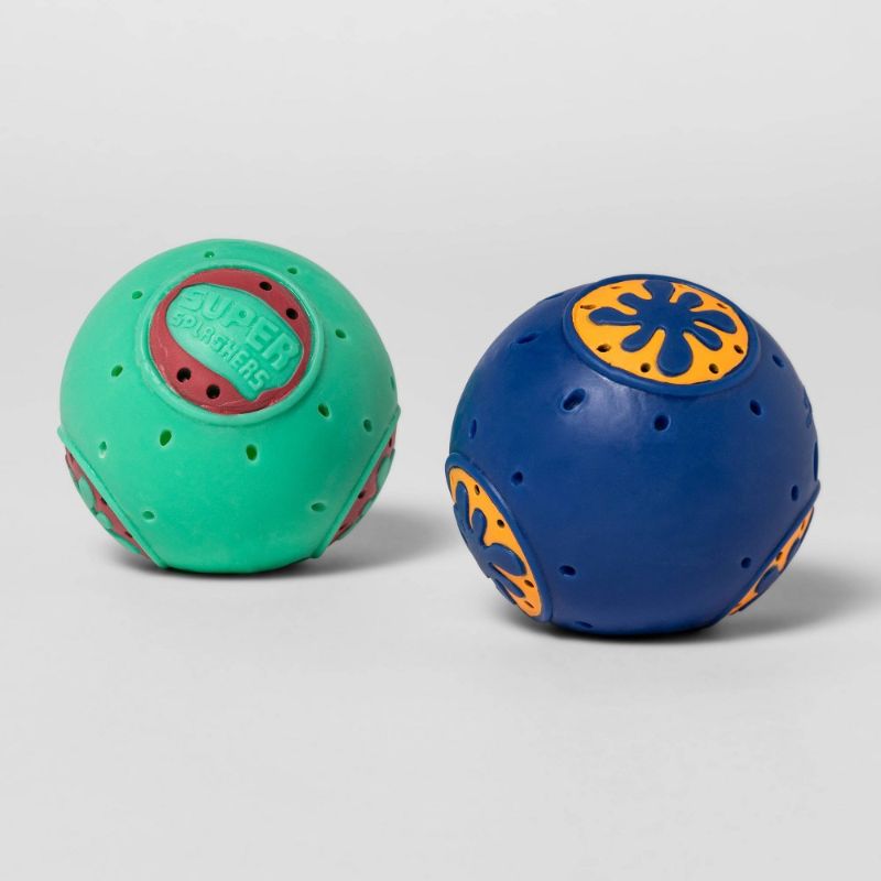 Photo 1 of 2x 2pk Super Splasher Balls - Sun Squad
