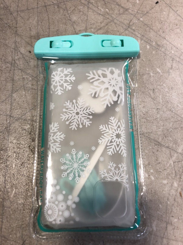 Photo 2 of RoseParrot [4 in 1] iPhone 11 Case with Ring Holder + Waterproof Pouch, Clear with Floral Pattern Design, Soft&Flexible Bumper Shockproof Protective Cover
