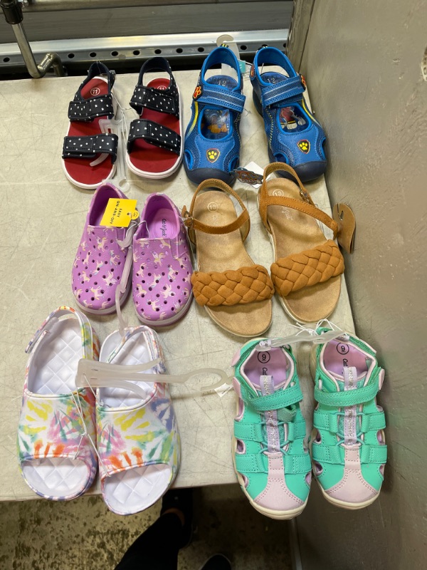 Photo 1 of Bag Lot, Children;s Shoes, Various Sizes & Styles
