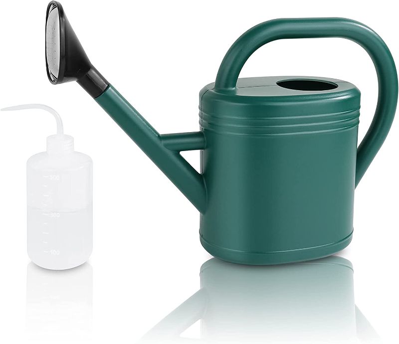 Photo 1 of 
Bolagar Watering Can Indoor Plants 0.9 Gallon Watering Can Outdoor Plant Flower Garden Small Watering Cans Long Spout with Sprinkler Head Green