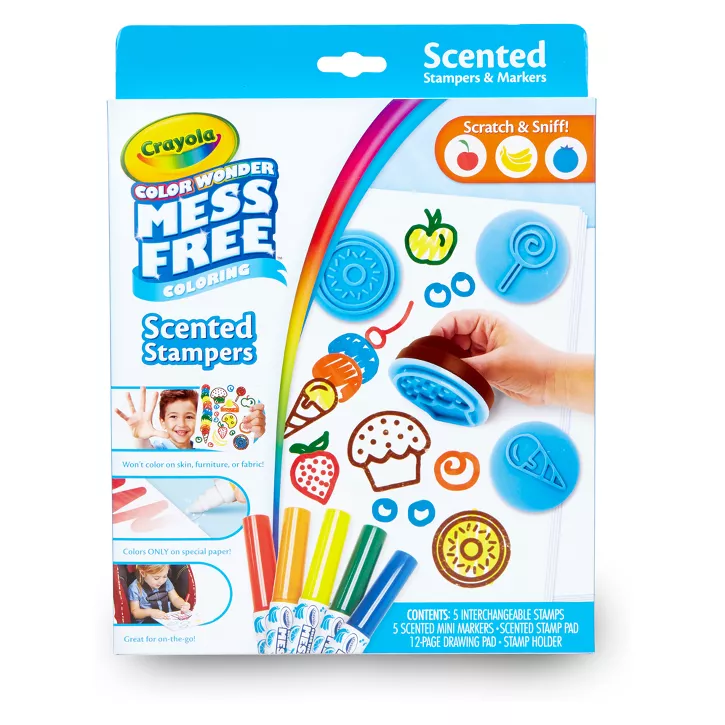 Photo 1 of 24ct Crayola Color Wonder Scented Stampers and Markers

