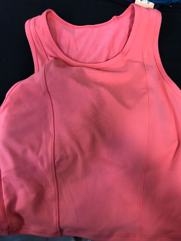 Photo 1 of ALL IN MOTION WORKOUT TOP CORAL -- XL 
