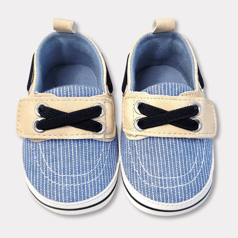 Photo 1 of Baby Boys' Chambray Boat Shoes - Cat & Jack™ ---- 6 PK 
