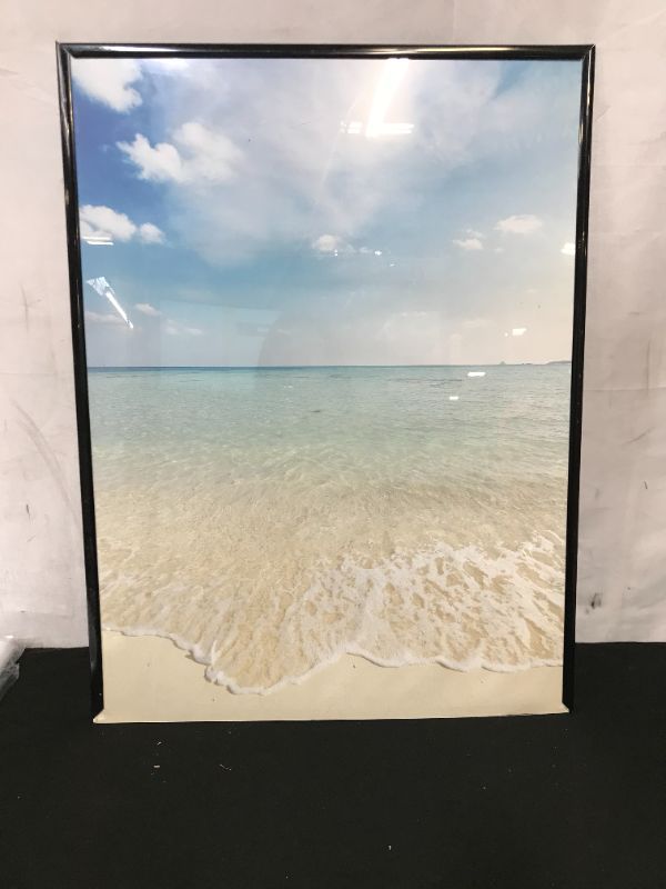 Photo 2 of 18" x 24" Tube Profile Poster Frame Black - Room Essentials --- MISSING BOTTOM BORDER 