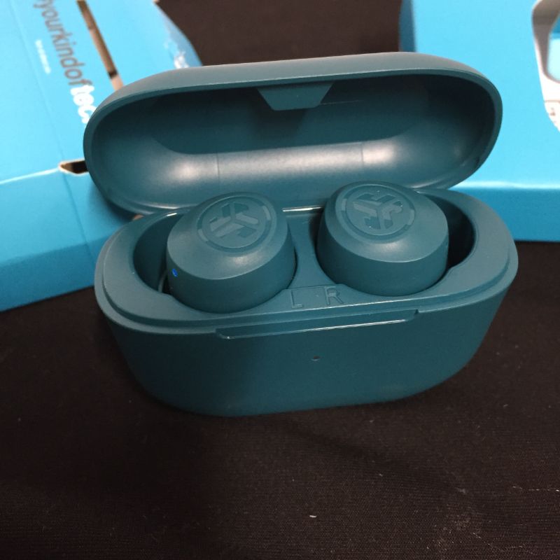 Photo 3 of JLAB AUDIO GO Air POP Wireless Bluetooth Earbuds - Teal, Blue,Green
