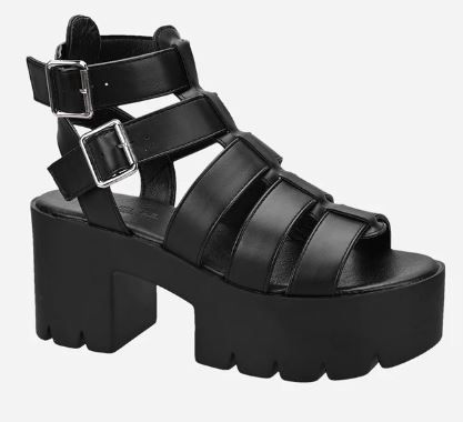 Photo 1 of Cleated Chunky Fisherman Platform Sandals | JAFFA21
Size: 6