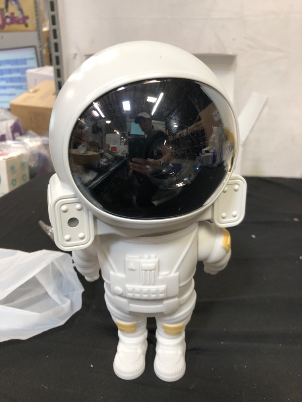 Photo 1 of Astronaut Light Projector, Astro Alan Galaxy Projector, Star Nebula Ceiling Night Light with Remote and Timer, Space Buddy Lights for Bedroom
