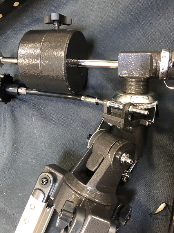 Photo 1 of Celestron - PowerSeeker 127EQ Telescope - Manual German Equatorial Telescope for Beginners - Compact and Portable - Bonus Astronomy Software Package - 127mm Aperture
USED OUT OF BOX ITEM
