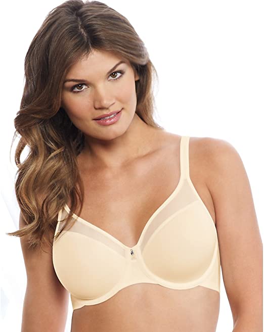Photo 1 of Bali One Smooth U Underwire Bra, Ultra Light Underwire T-Shirt Bra, Convertible Underwire Bra with Stay-in-Place Straps -36D