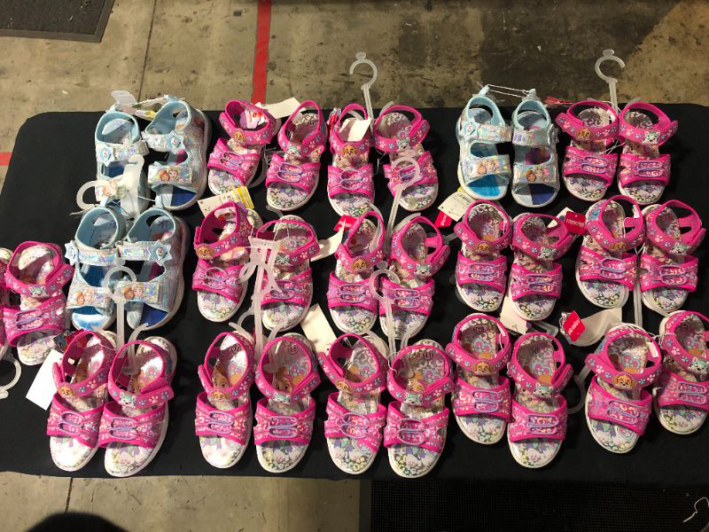 Photo 1 of Bundle pack of girls shoes, sizes from 9-12