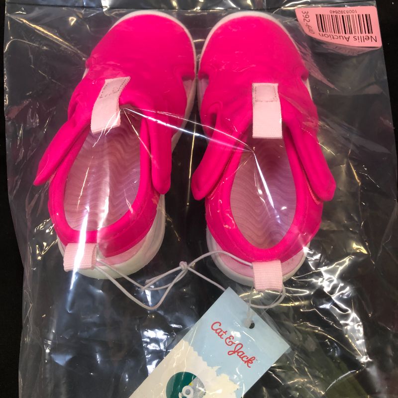 Photo 1 of CAT & JACK PINK STRAPPED REEF SHOES (SIZE 9- KIDS)