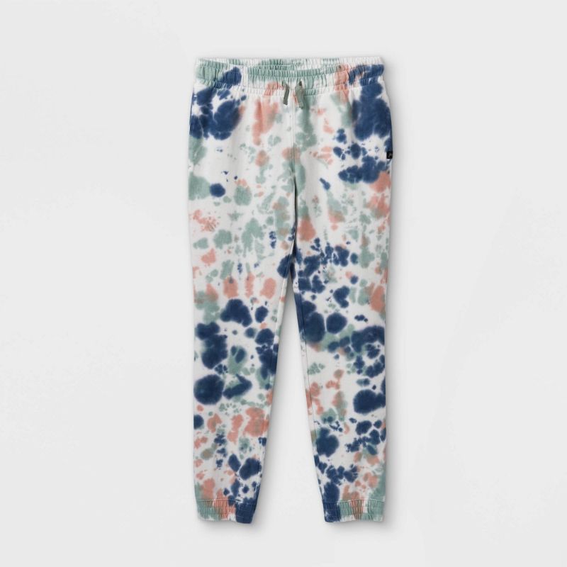 Photo 1 of Boys' Tie-Dye Knit Jogger Pants - Art Class SIZE XL