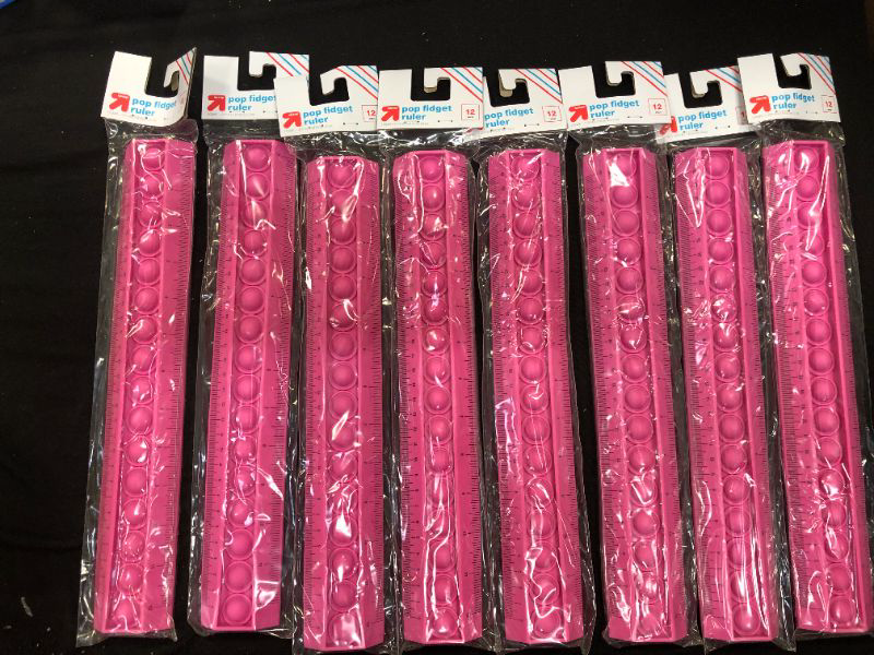 Photo 1 of POP FIDGET RULERS