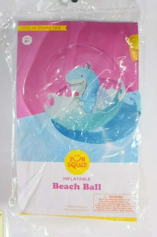 Photo 1 of BOX LOT OF MIX BEACH FLOATS & MASK