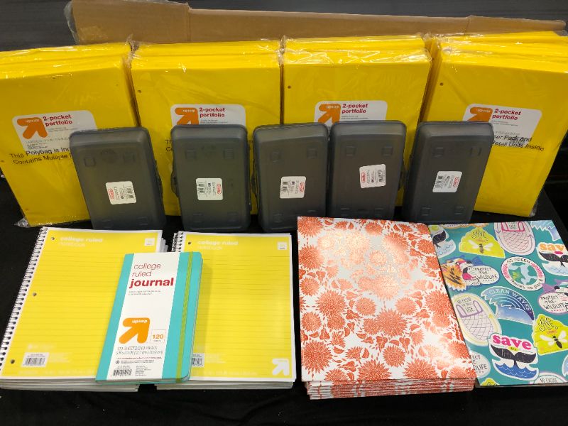 Photo 1 of MIX BOX LOT OF SCHOOL FOLDERS