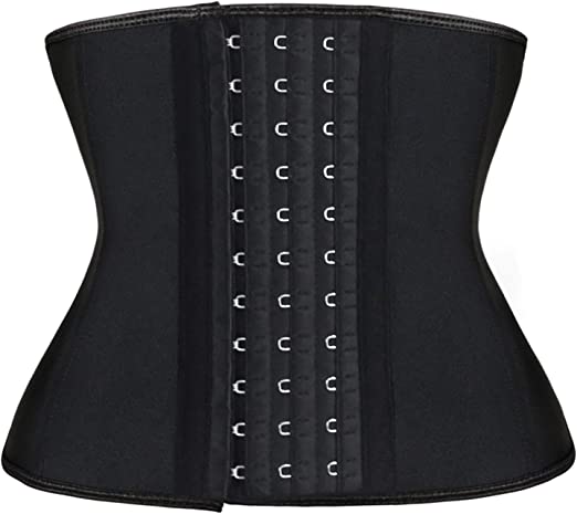 Photo 1 of Atbuty Short Torso Waist Trainers Cincher Corset Underbust Body Shaper Latex Sport Girdle