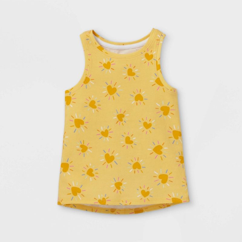 Photo 2 of 
Toddler Girls' Floral Tank Top - Cat & Jack™***4T***