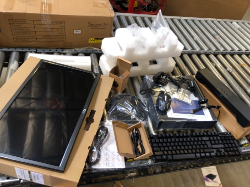 Photo 1 of Dell OptiPlex RGB Desktop Computer PC, Intel Core i7 up to 3.8GHz, 16G RAM, 512G SSD, New 22 inch FHD LED Monitor, RGB Keyboard and Mouse, RGB BT Sound Bar, Webcam, WiFi, BT 5.0, W10P64 (Renewed)