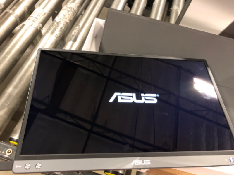 Photo 2 of ASUS ZenScreen MB16AC 15.6" Full HD IPS USB Type-C Portable Eye Care Monitor, Black 15.6" IPS FHD USB Type A & C