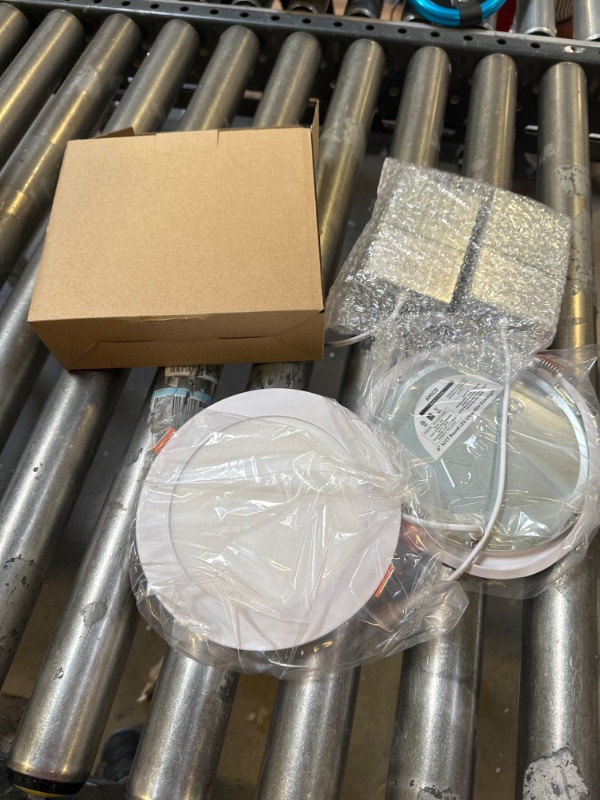 Photo 1 of Amico 2 Pack 6 Inch 5CCT Ultra-Thin LED Recessed Ceiling Light with Junction Box, 2700K/3000K/3500K/4000K/5000K Selectable, 12W Eqv 110W, Dimmable Can Light, 1050LM High Brightness Downlight - ETL 5000k/4000k/3500k/3000k/2700k - 5cct White