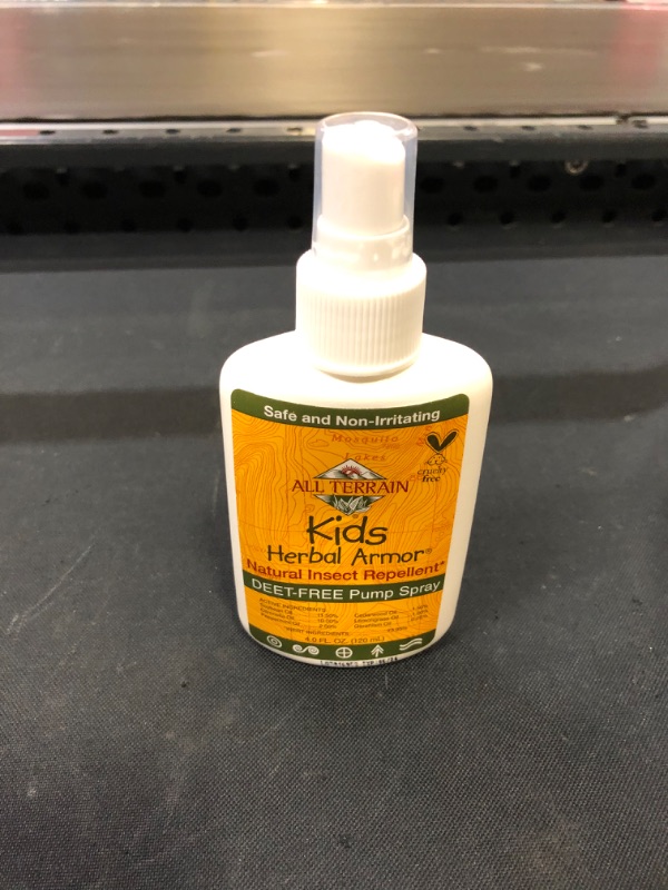 Photo 2 of All Terrain Insect Repellent, Natural, Kids Herbal Armor, Pump Spray - 4.0 fl oz