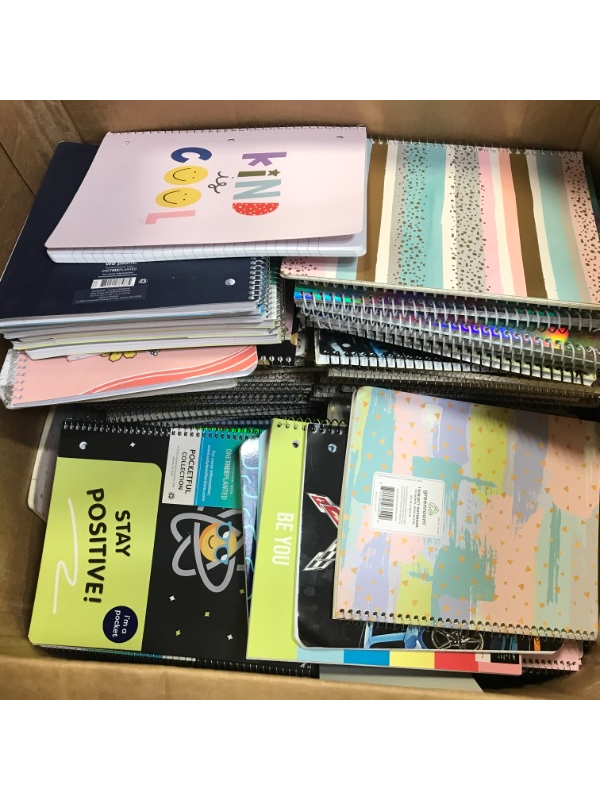 Photo 1 of Assorted Spiral Notebooks Office & School Supply 