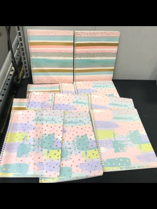 Photo 1 of Assorted Spiral Notebooks Office & School Supply 