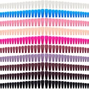 Photo 1 of 240 Pieces 10 Colors Extra Long Colorful Matte False Nails Matte Ballerina False Nails Full Cover Fake Nails Coffin Flat Press on Nails Coffin Ballerina Nail for Nail Art Salon (Dark-colored)
2 PACK