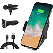 Photo 1 of YTech Wireless Car Charger Mount Compatible with iPhone 13 12 11 X 8 Samsung S21 S20 S10 S9 Note 20 and Other Wireless Chargeable Phones
